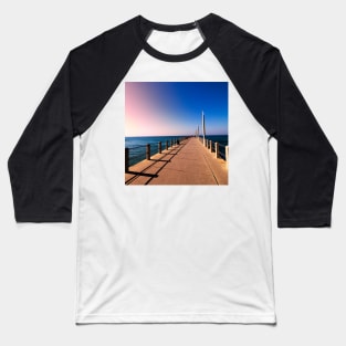 Beach pier in Durban South Africa Baseball T-Shirt